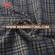 Factory supply polyester rayon plaid checksmen suit fabric